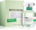 Benetton United Dreams for her Live Free Туалетная вода для женщин
