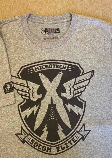 Футболка мужская Microtech MT/T-shirt 2021 Men GY/SocomElite