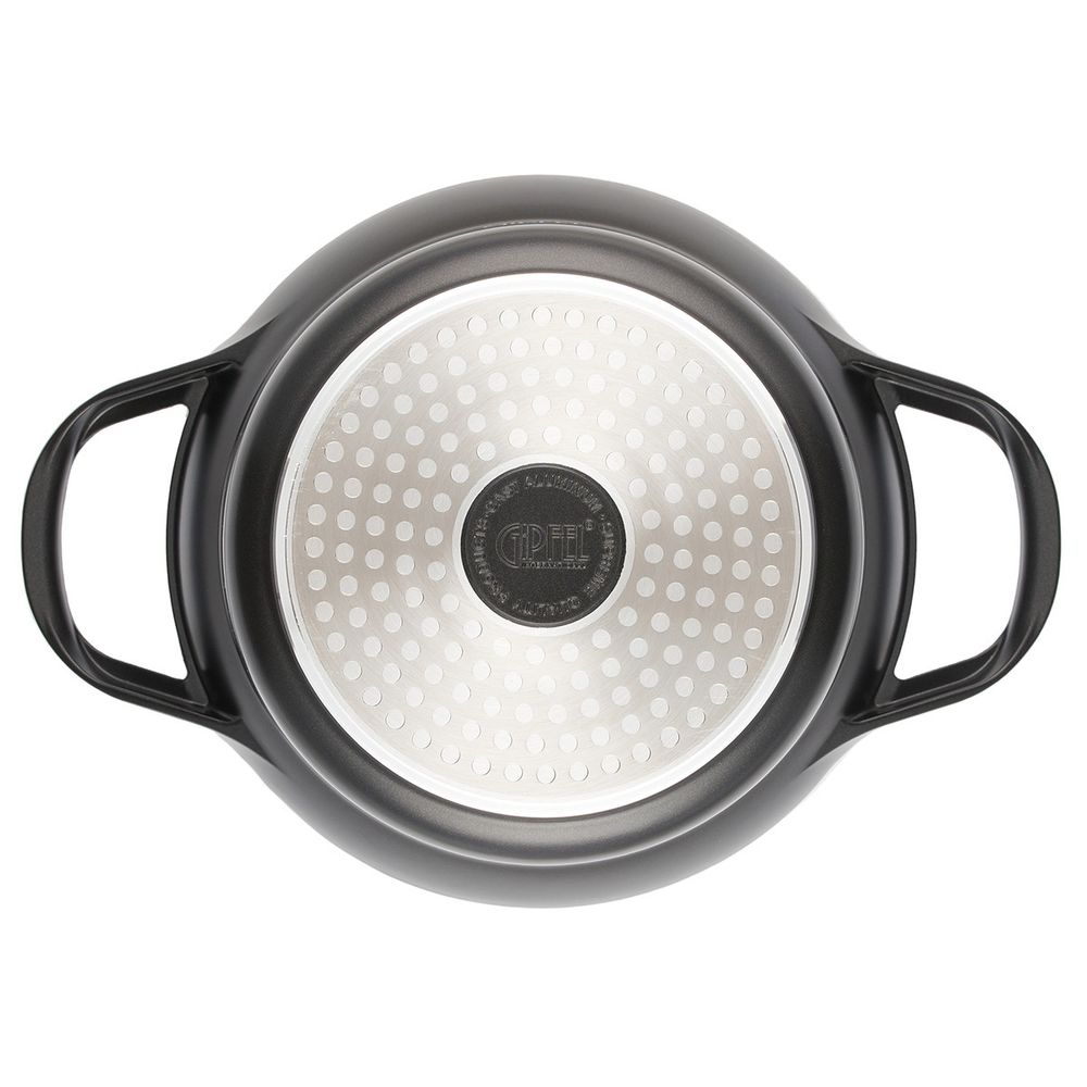 Кастрюля из литого алюминия Gipfel Azul Black 51923 24 см/4,5 л