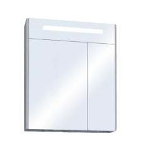 Зеркальный шкаф Акватон Сильва 60 с подсветкой, Дуб Фьорд