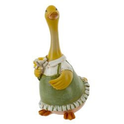 GAEM Фигурка декоративная "Гусыня", L5 W7 H10,5 см