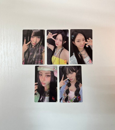 Фотокарты LE SSERAFIM - EASY (weverse shop POB)