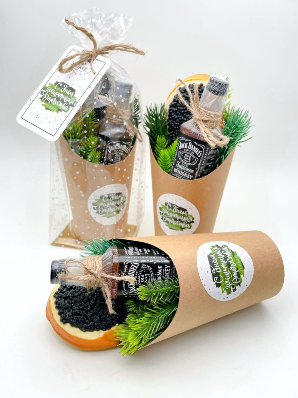 МИНИ-букет"Джек-крафт" Блэк