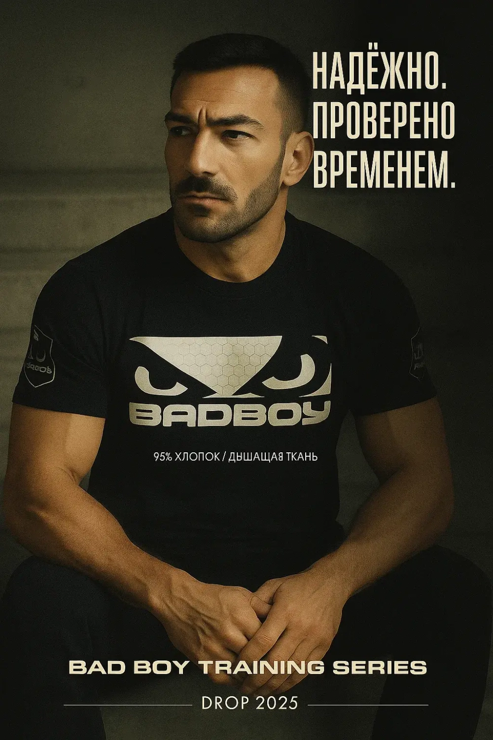 Футболка Bad Boy Prime Walkout 3.0 T-shirt Black