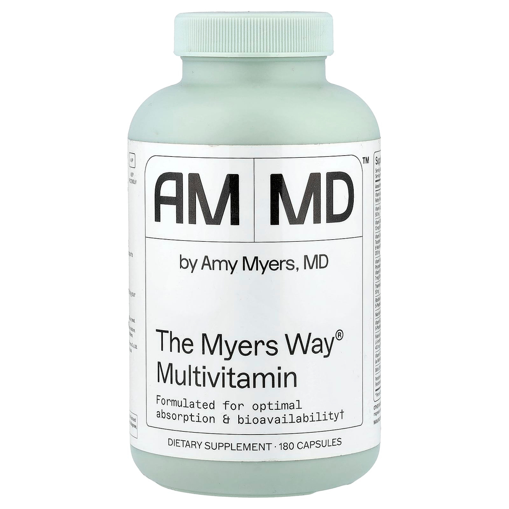 Amy Myers MD, The Myers Way®, мультивитамины, 180 капсул
