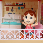 Дом для куклы, коробка 326-D45