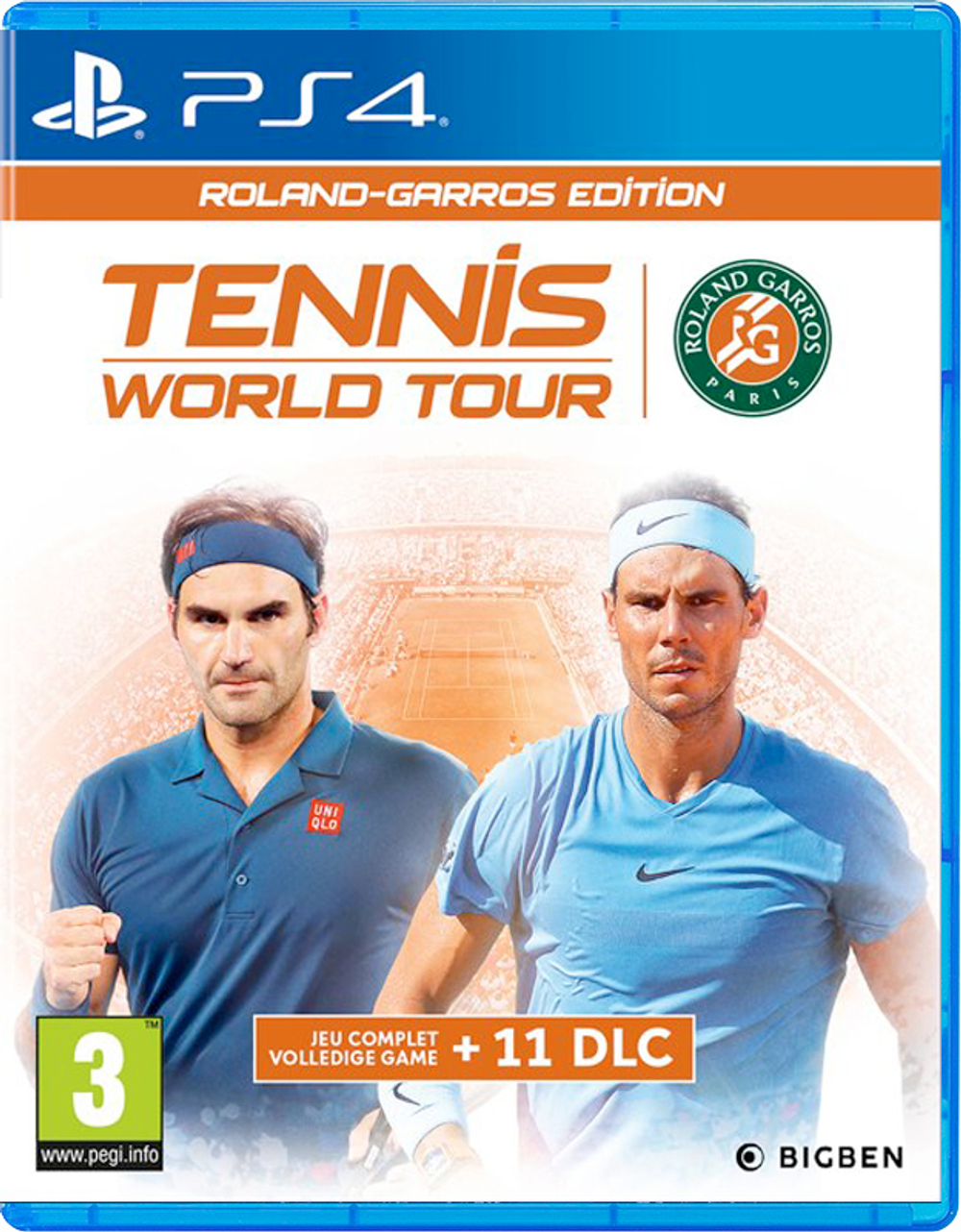 Tennis World Tour - Roland Garros Edition [PS4, русские субтитры]