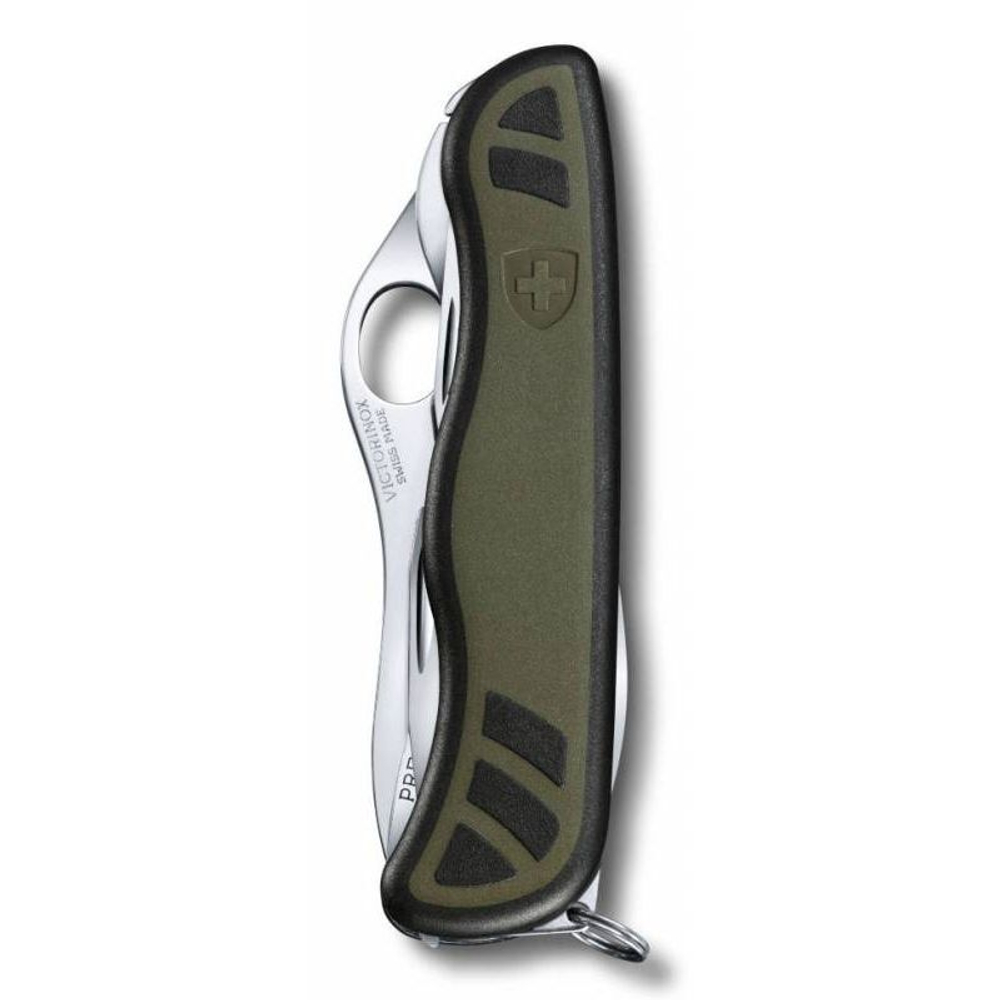 Нож перочинный Victorinox Military (0.8461.MWCH) 111мм 10функций зеленый/черный