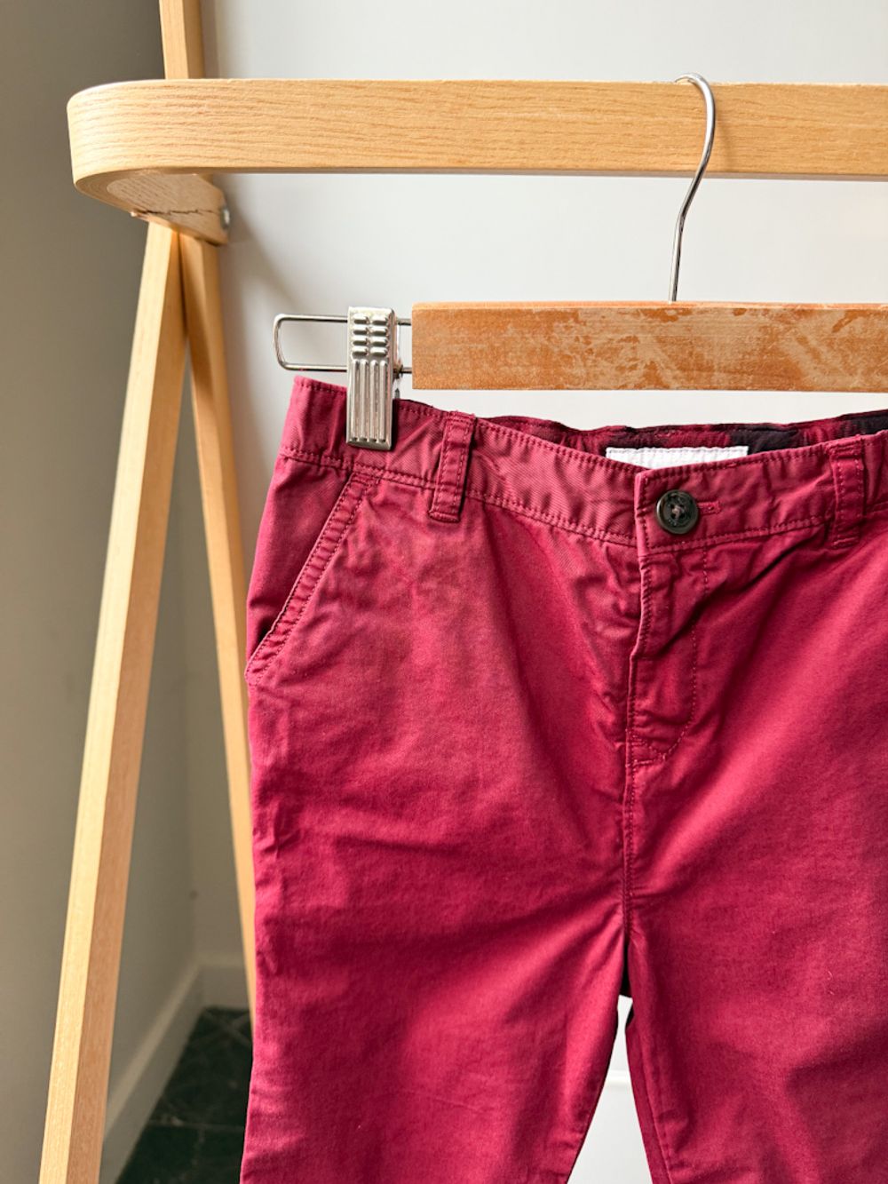 Хлопковые брюки Burberry, 98