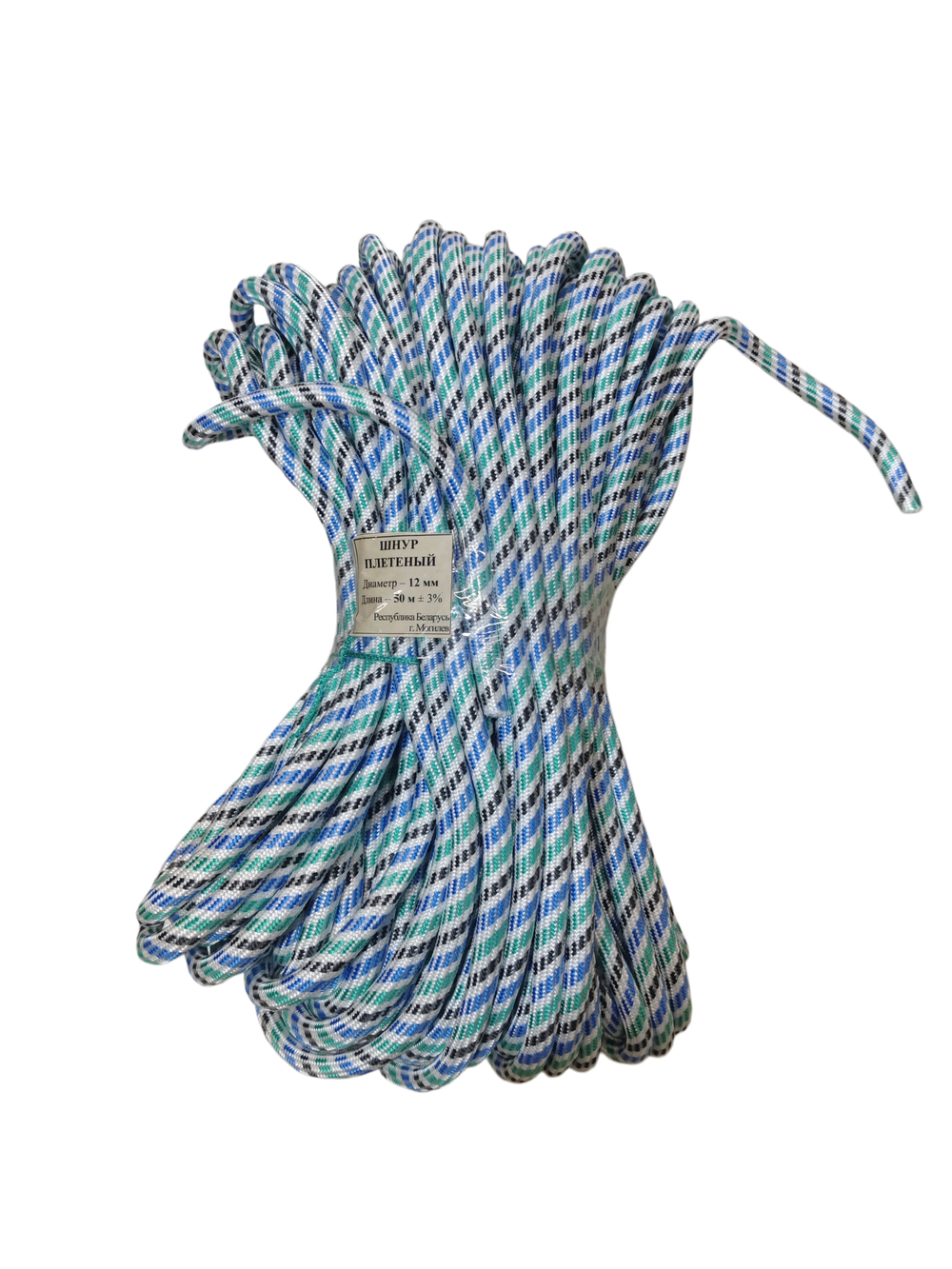 Шнур плетенный диаметр :12мм длина 50м