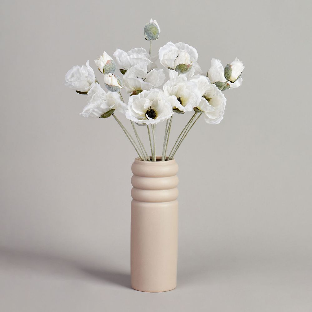 ЦВЕТОК ИСКУССТВЕННЫЙ "МАК" ВЫСОТА=50СМ. (МАЛ=24 ШТ/КОР=96ШТ.)