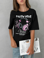 Футболка для девочки 6009