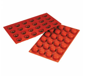 Форма силиконовая P.L. Proff Cuisine "Помпоннет" 24 ячейки d 34 мм, h 16 мм (30*17,5 см)