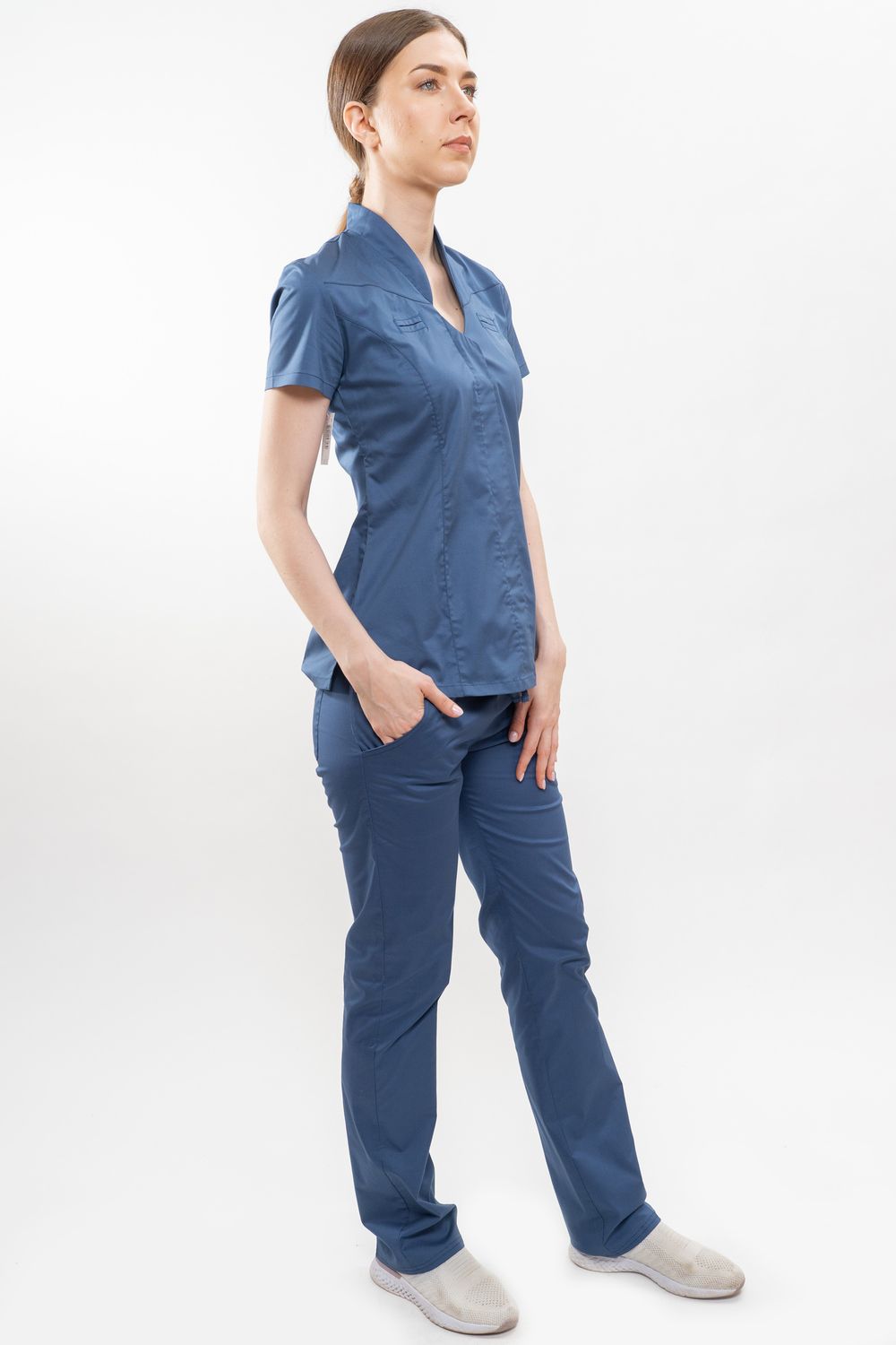 Медицинский топ Доктор Чехов, арт.5320 Navy