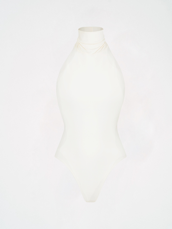 Боди halter milk