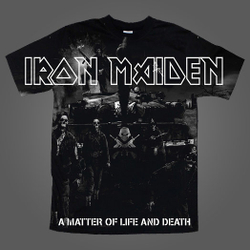 Футболка Iron Maiden A Matter Of Life And Death (067)