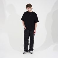 Футболка UNIFORM Heavy MiniLogo, черный/белый