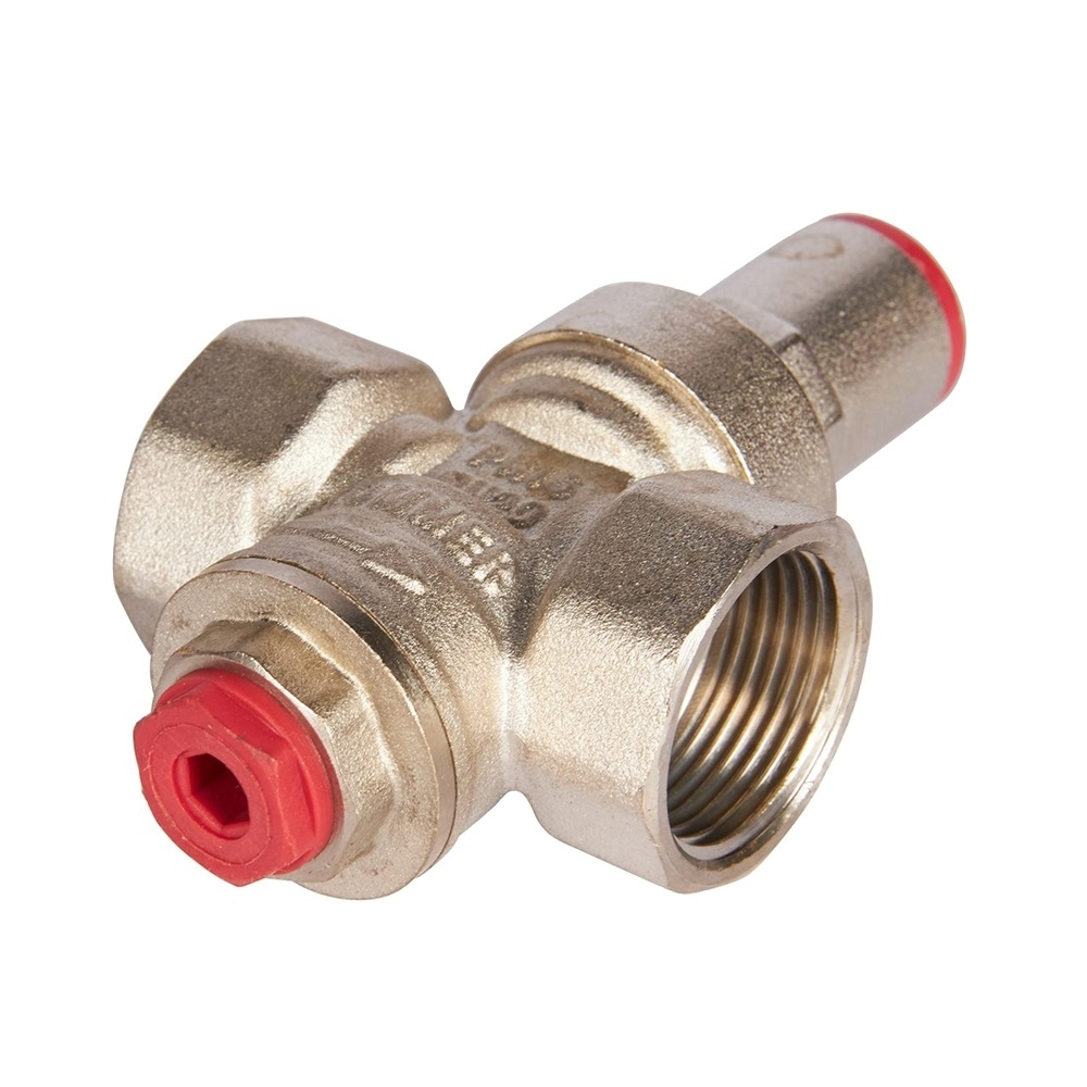 Регулятор давления ROMMER RVS-0010 - 3/4" (ВР/ВР, PN16, Tmax 100°C, настройка 1-6 бар)