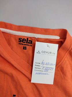 Футболка Sela  с принтом 42 размер