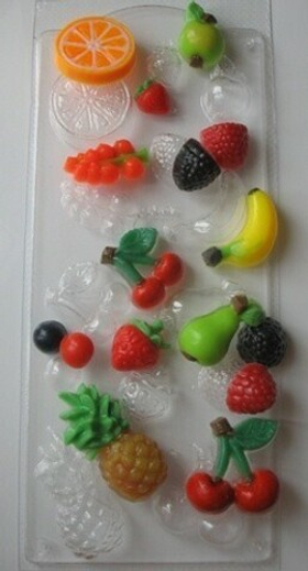 Форма пластиковая  Фруктовое ассорти