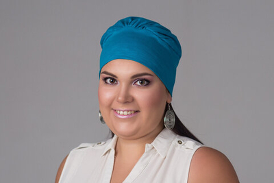 Шапочка тюрбан БЛАНКА HLM27 облегченная, хлопок, Elza Meyger