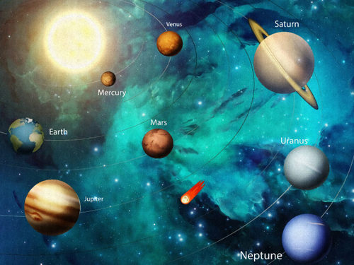 Космос №9 Фотообои и Фрески