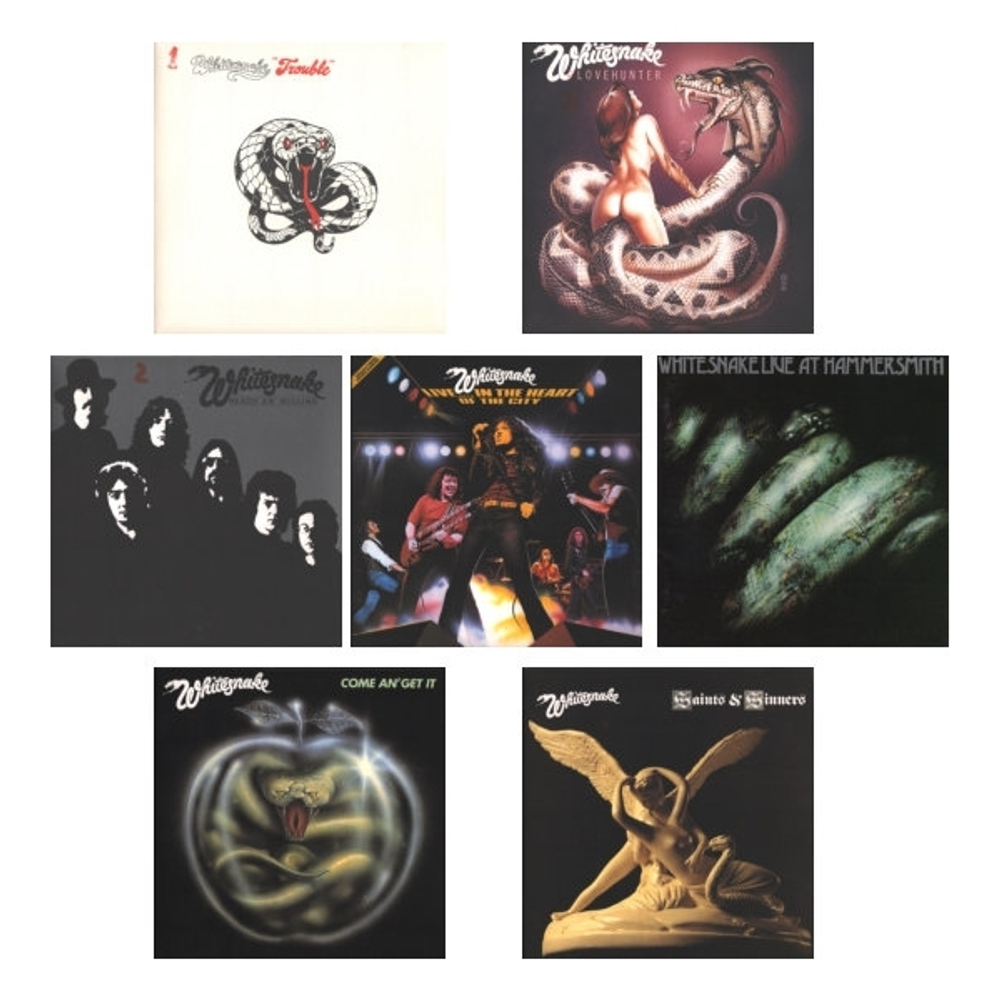 Комплект / Whitesnake (1978 - 1982)(7 Mini LP CD)