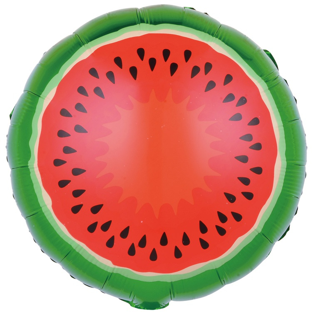 Шар Фольгированный Арбуз (Красный)
