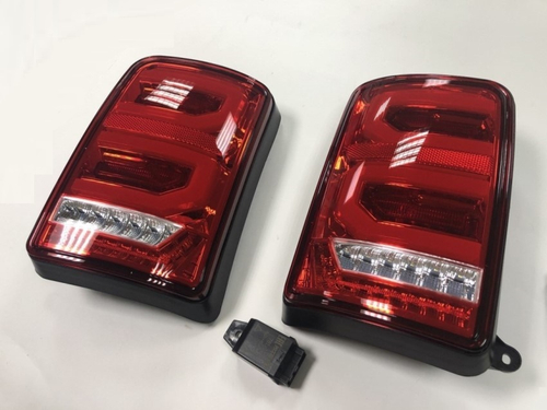 Фонарь задн. в сб. /21213/ LED красный (бегущий поворотник) (TLT)