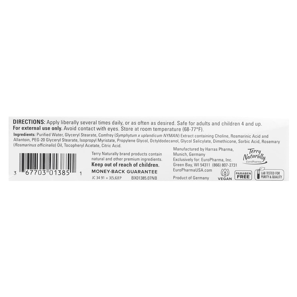 Terry Naturally, Traumaplant® крем с окопником, 50 г (1,76 унции)