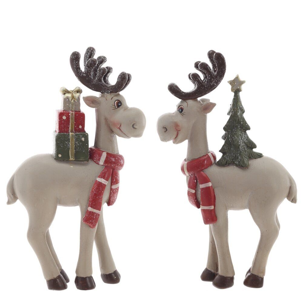 GAEM Фигурка декоративная "Олень", L8,5 W4,5 H16 см, 2в.