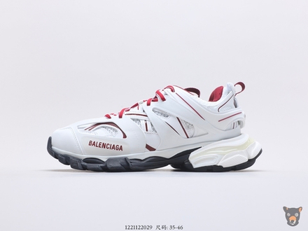 Кроссовки Track Trainers White/Red/Black
