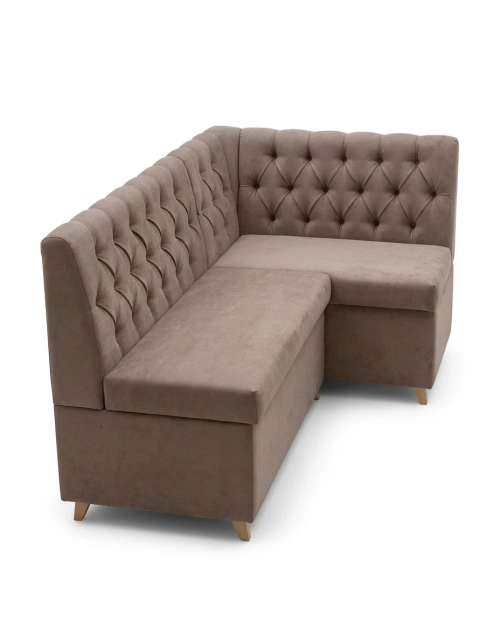 Диван угловой Орегон (коричневый)