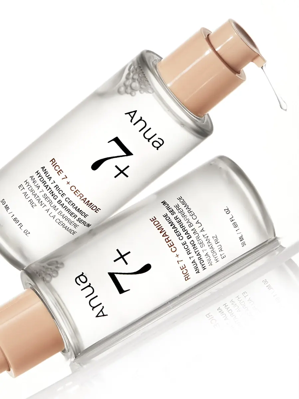 Anua Питательная сыворотка с экстрактом риса и керамидами для укрепления барьера Rice 7 Ceramide Hydrating Barrier Serum 50 мл