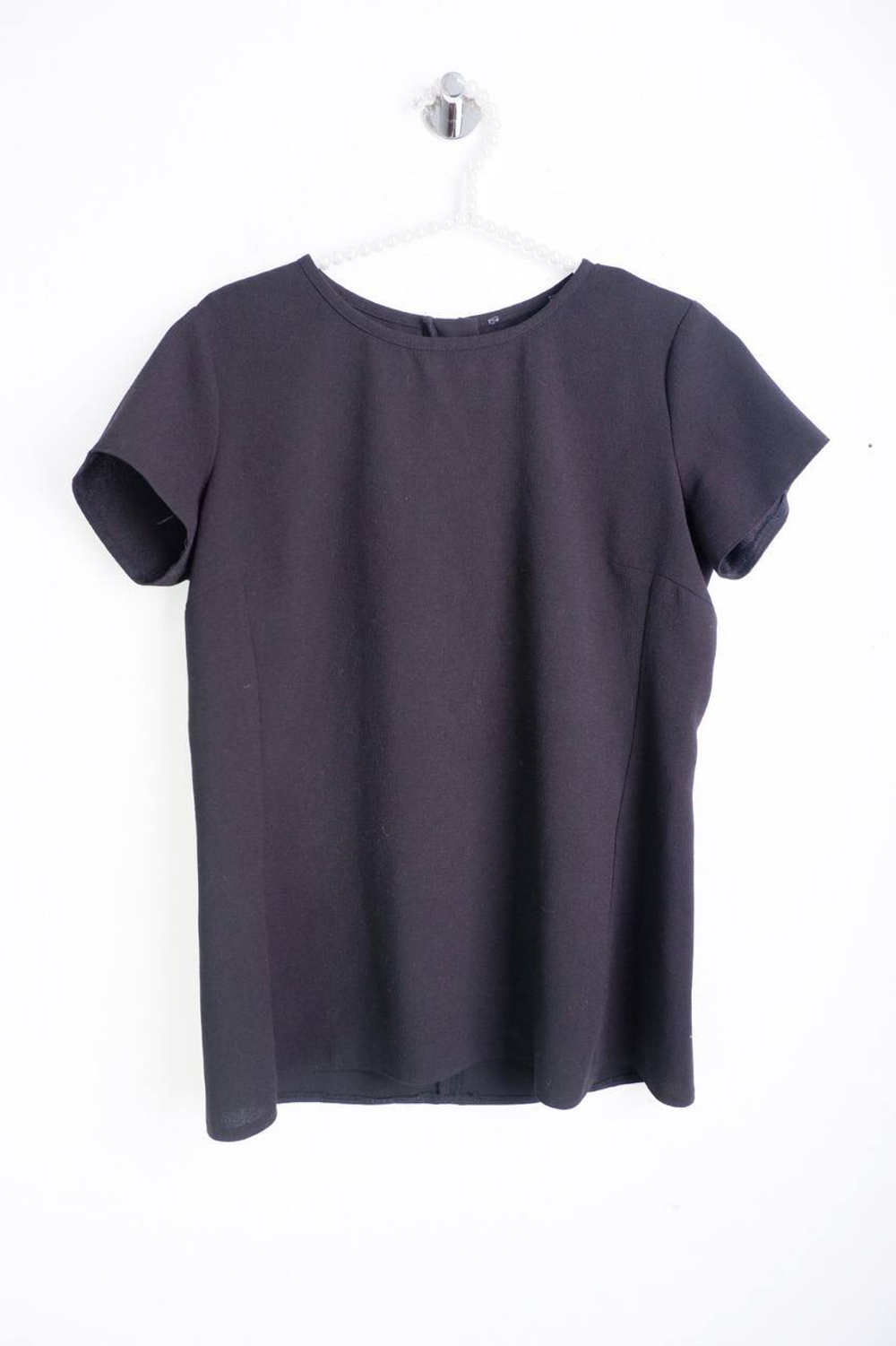 Блузка для базового гардероба, визуально на 44 размер