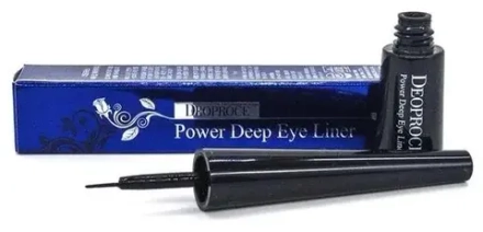 DEOPROCE - СТОЙКАЯ ПОДВОДКА ДЛЯ ГЛАЗ POWER DEEP EYELINER, 5 МЛ