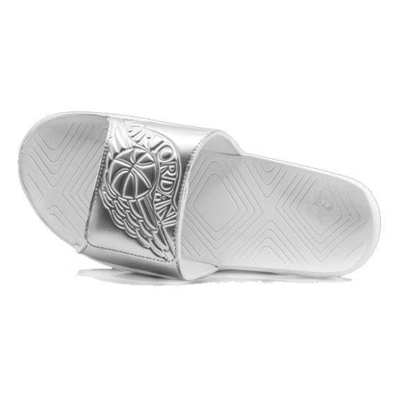 Jordan Hydro 7 'White Silver'