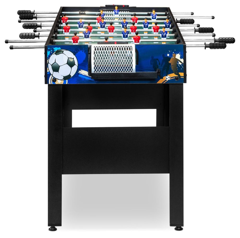 Игровой стол - футбол "Flex" (122x61x78.7 см, синий)