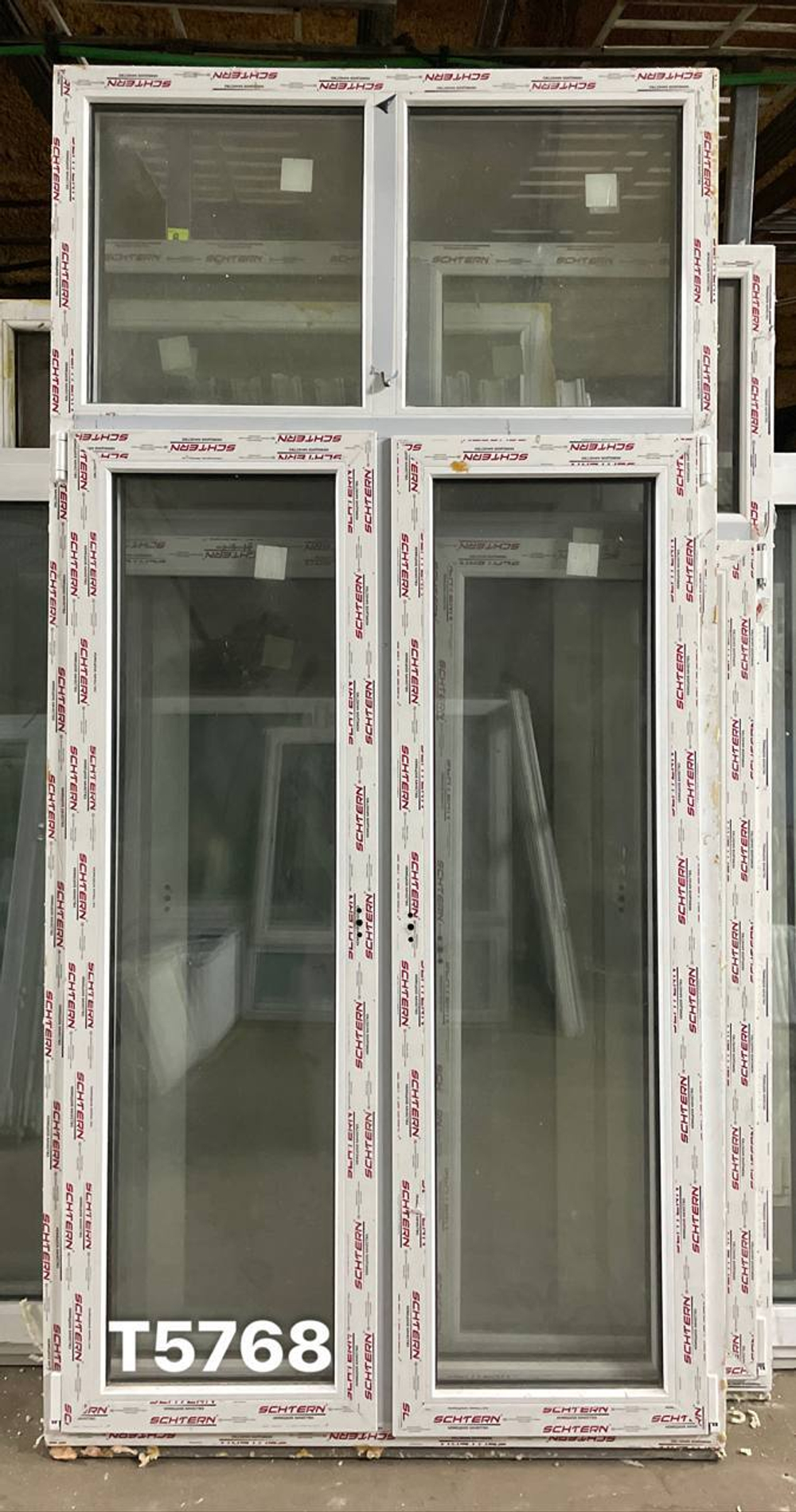 Окно Пластиковое Б/У 247(в) х 121(ш)