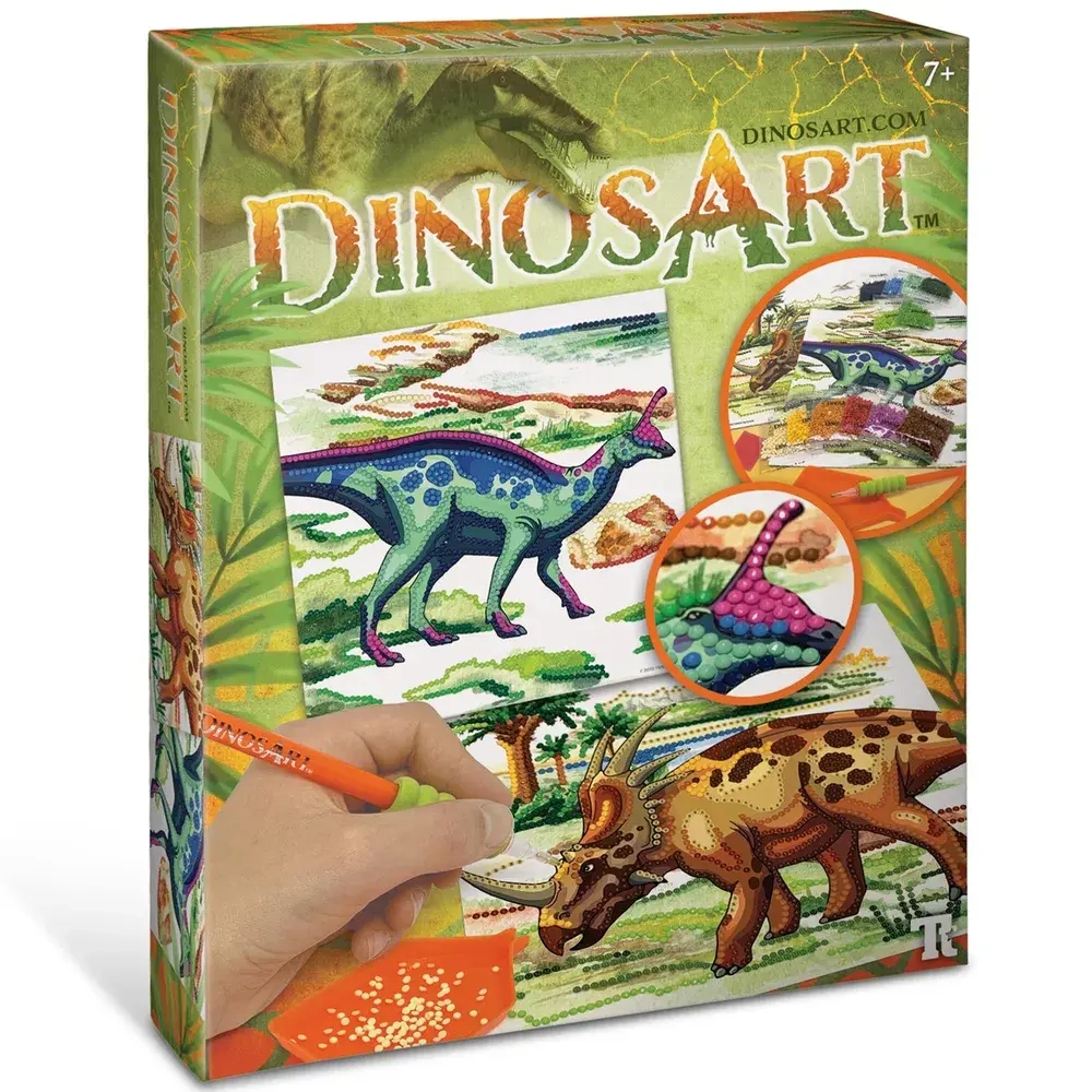 Алмазная мозаика, серия DinosArt