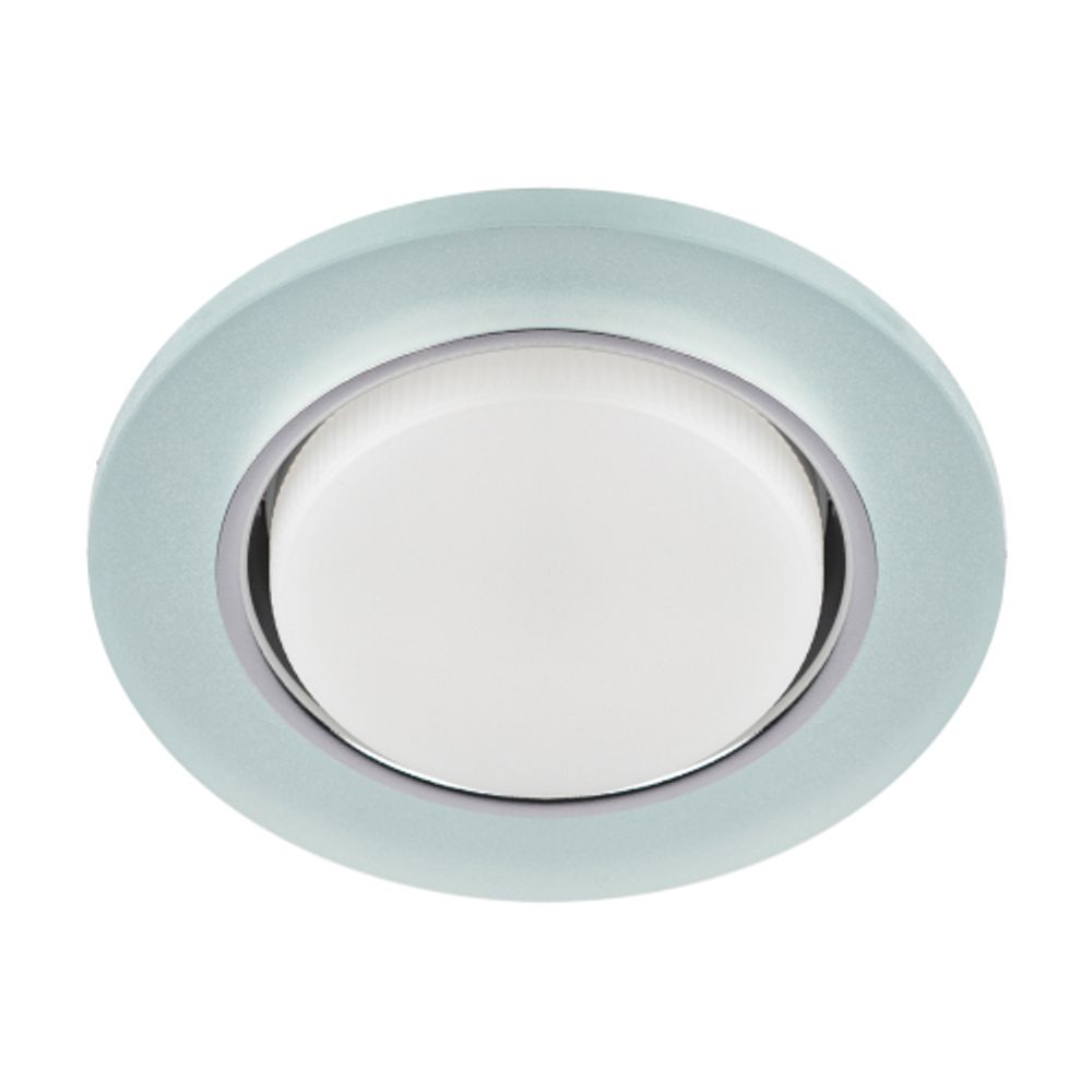 Встраиваемый светильник со светодиодной подсветкой ЭРА DK LD51 FR GX53 белый матовый