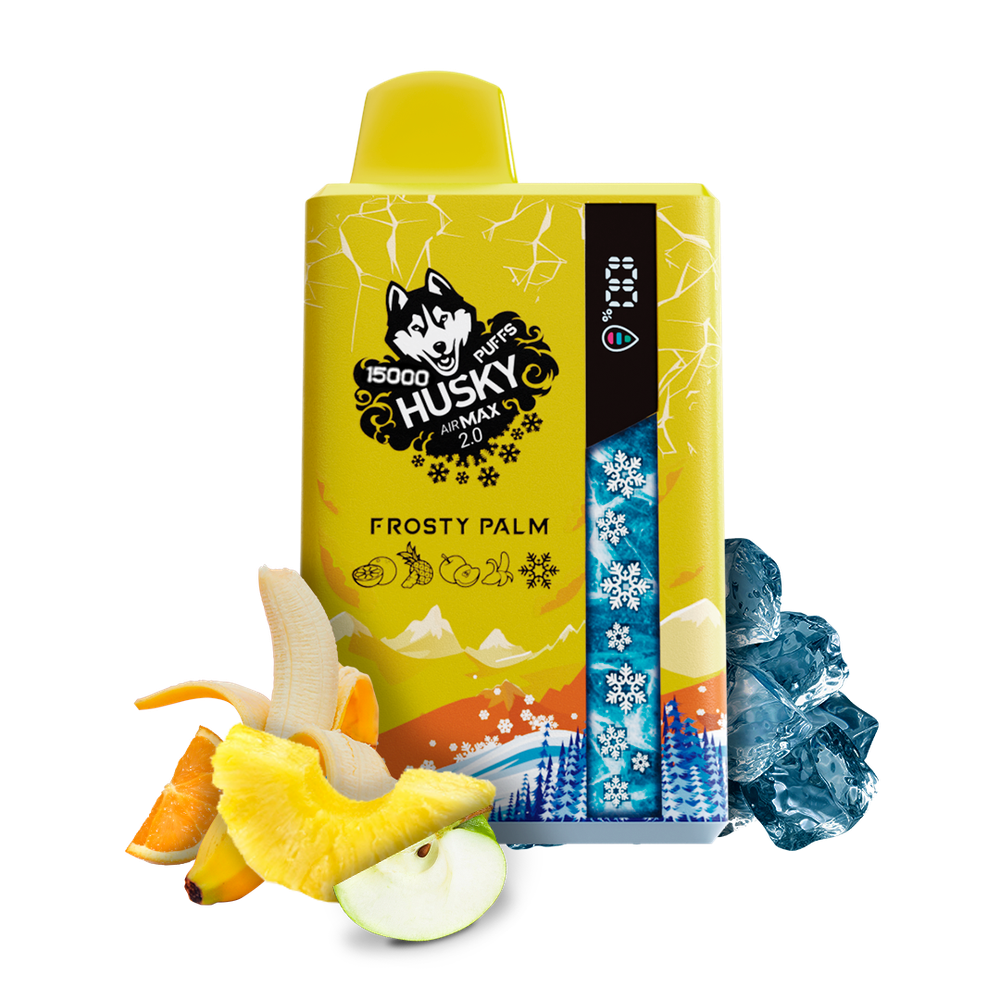 Одноразовая электронная сигарета Husky Air Max 2.0 - Frosty Palm (15000 затяжек) Одноразовая электронная сигарета Husky Air Max 2.0 - Frosty Palm (15000 затяжек)