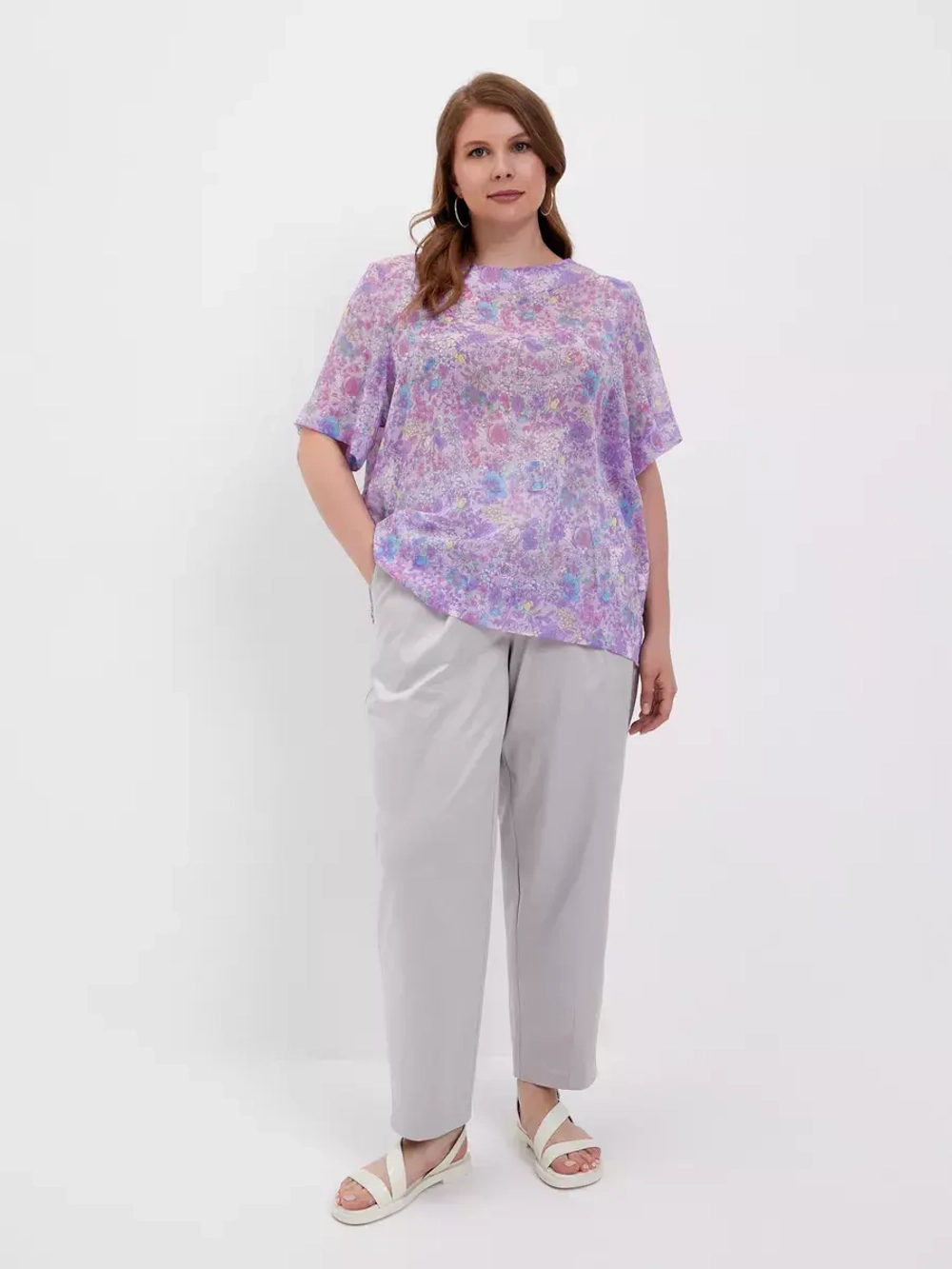 Блузка шифоновая