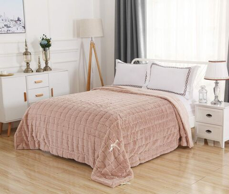 Плед 220х240 Sofi De MarkO Мадлен бежевый