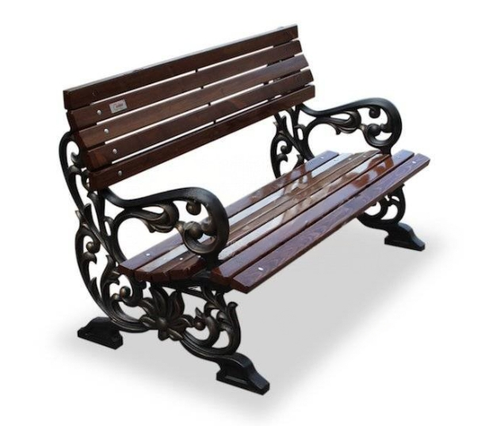 Скамейка чугунная «Жасмин»