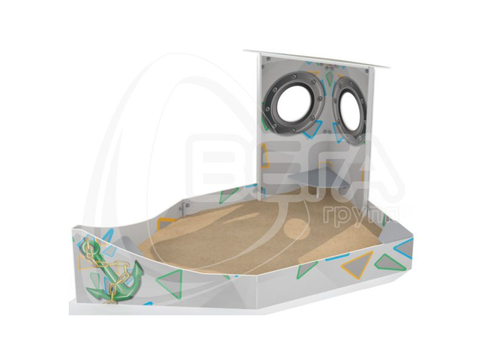 Песочница Кораблик ПС105.00