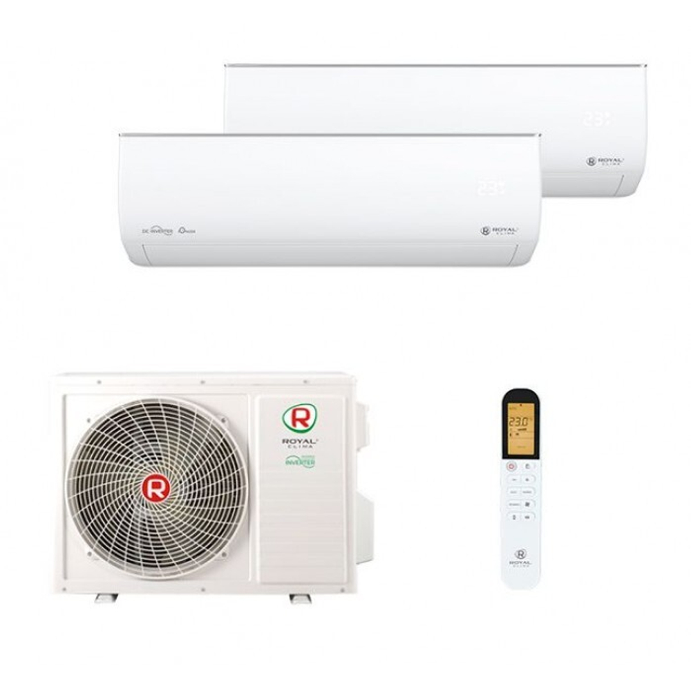 Мульти сплит-система Royal Clima на 2 комнаты (20+20 кв.м.) серия Gloria