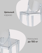 Стул Victoria Ghost NEW янтарный