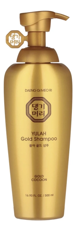 Daeng Gi Meo Ri Yulah Gold Shampoo шампунь для волос с экстрактом золотого кокона шелкопряда