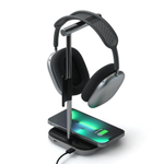 Подставка MagSafe с беспроводной зарядкой Satechi для наушников (ST-UCHSMC) Проводная зарядка: USB-C 5 Вт. Беспроводная зарядка: Qi 7,5 Вт